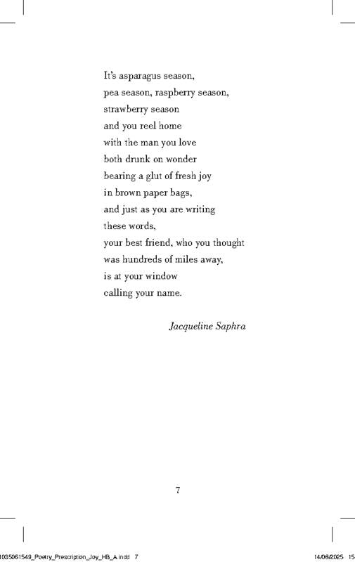 Poetry Prescription: Joy