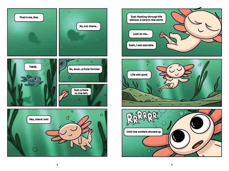 Max, a Little Axolotl #1 (An Original Graphic Novel)
