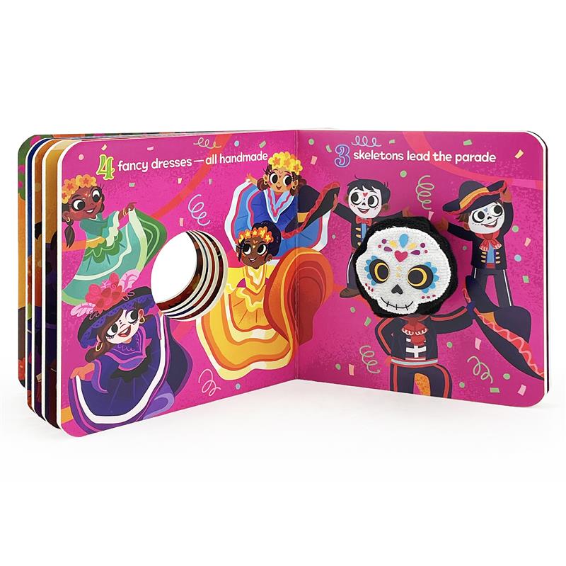 Día de los Muertos Puppet Book