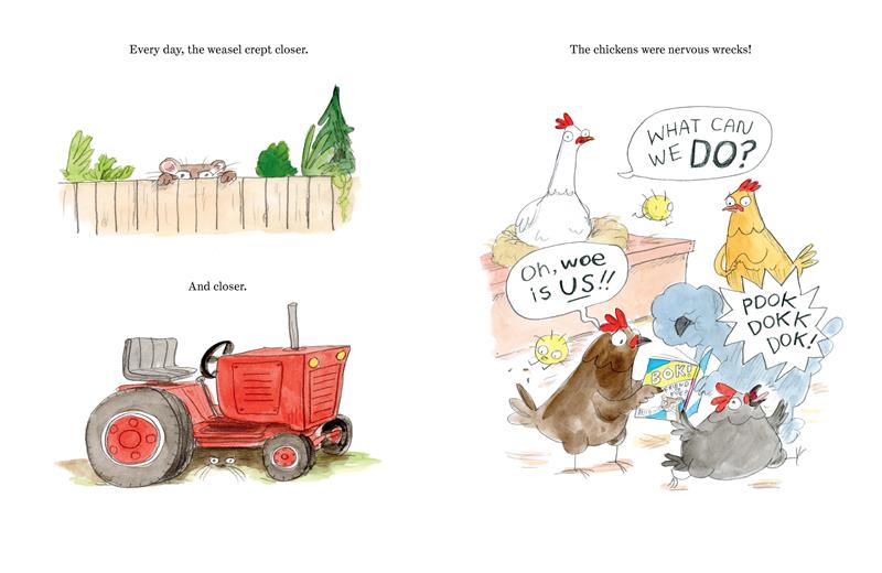 Lena the Chicken (But Really a Dinosaur!)