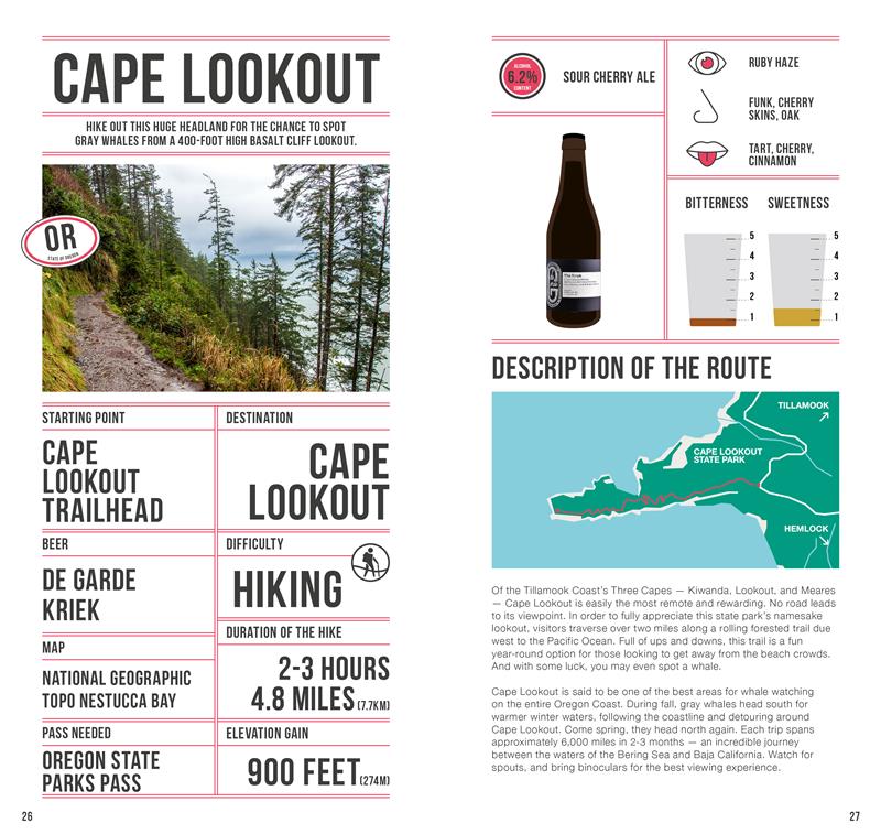 Beer Hiking Pacific Northwest 2nd Edition