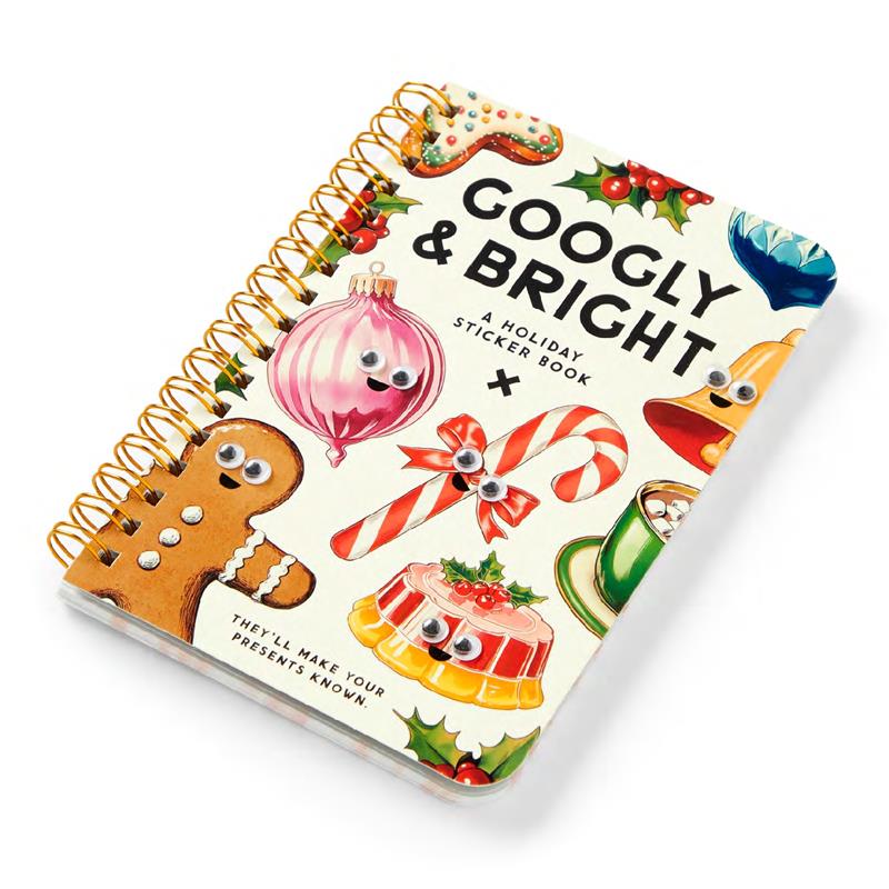 Googly &amp; Bright Holiday Sticker Book