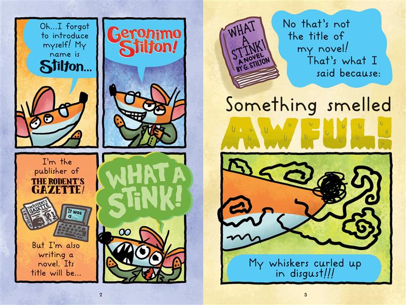 The Sewer Rat Stink: A Graphic Novel (Geronimo Stilton #1)