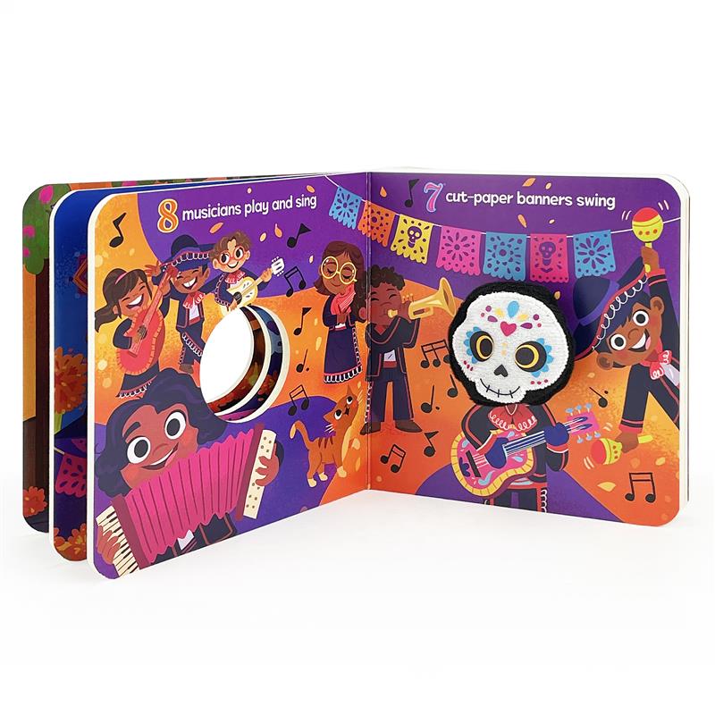 Día de los Muertos Puppet Book