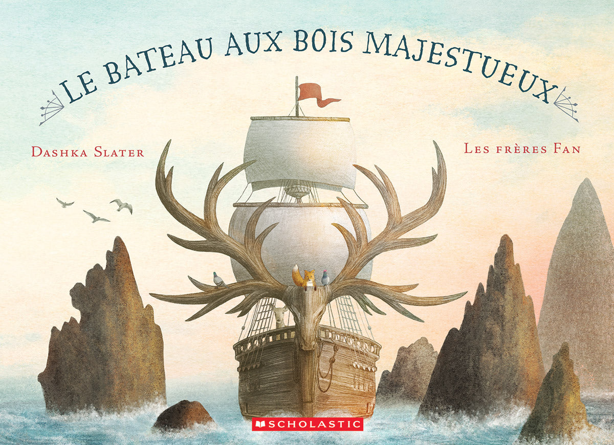 Le bateau aux bois majestueux
