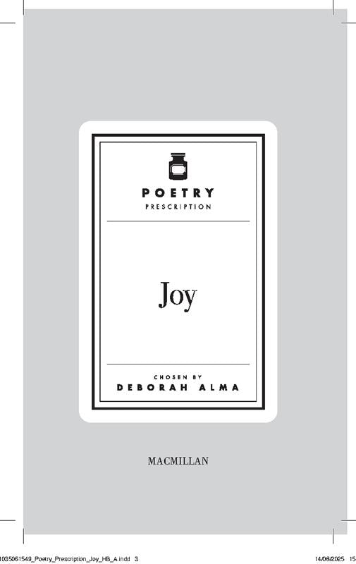 Poetry Prescription: Joy
