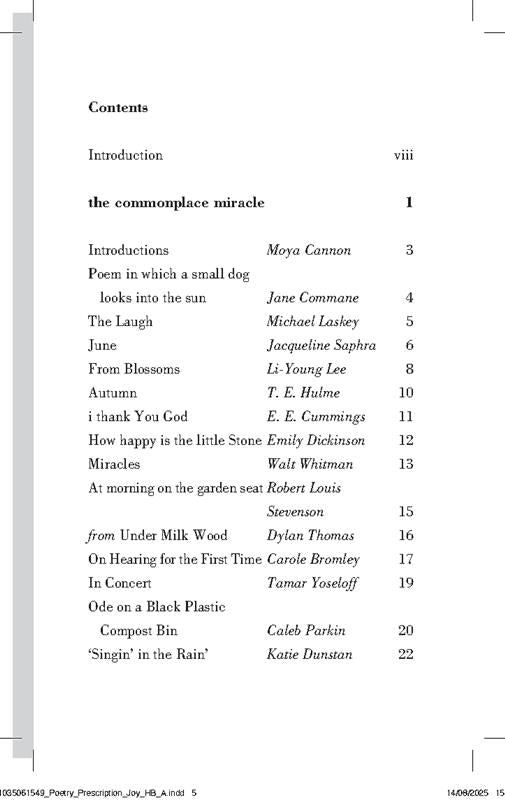 Poetry Prescription: Joy