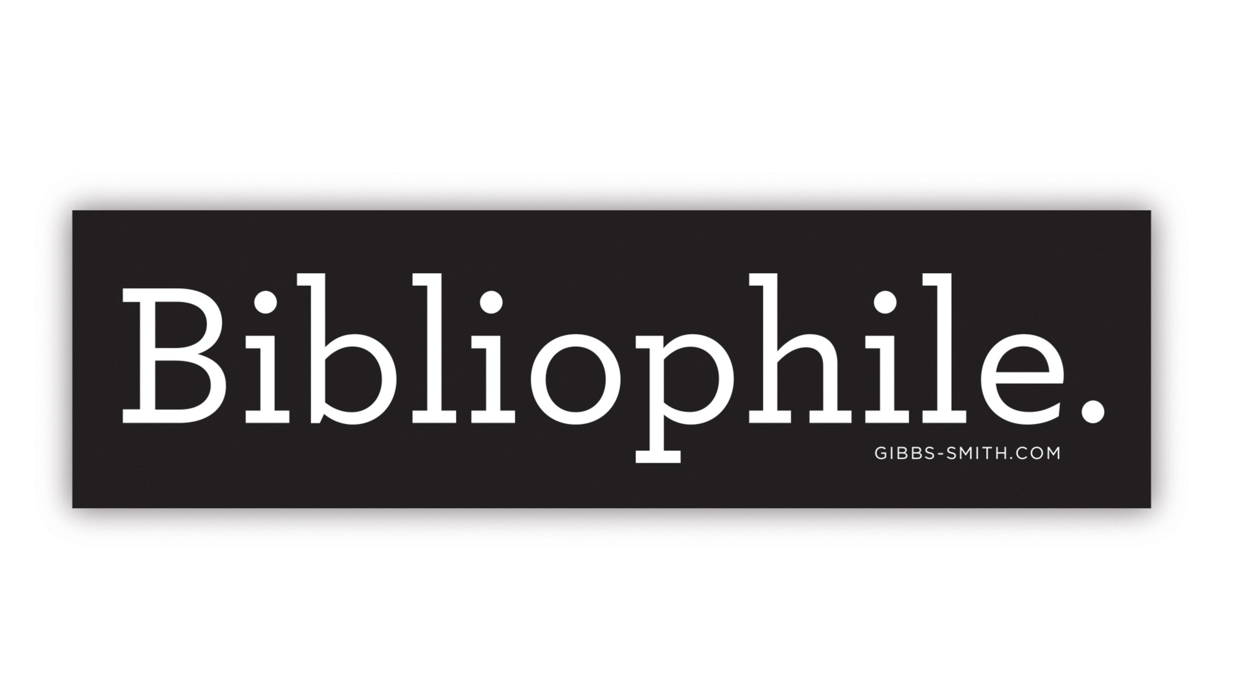 Bibliophile Sticker