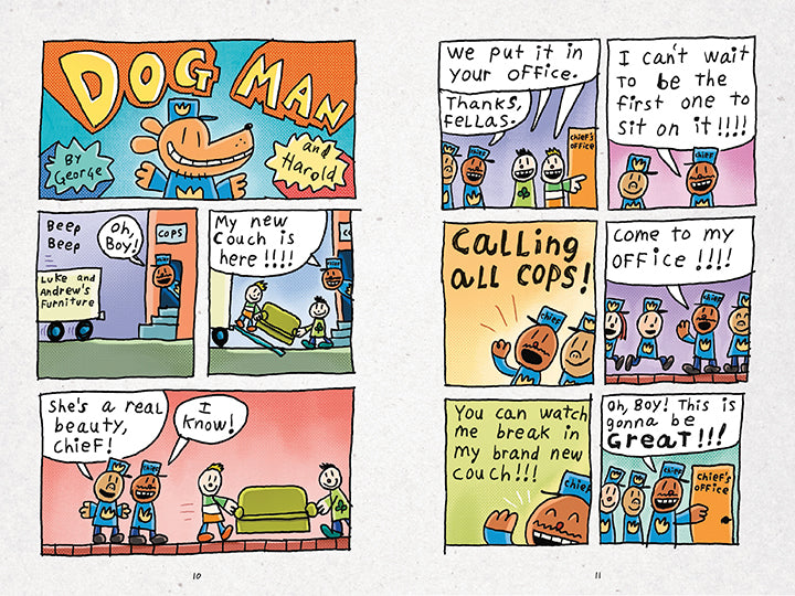 Dog Man: A Graphic Novel (Dog Man #1): From the Creator of Captain Underpants