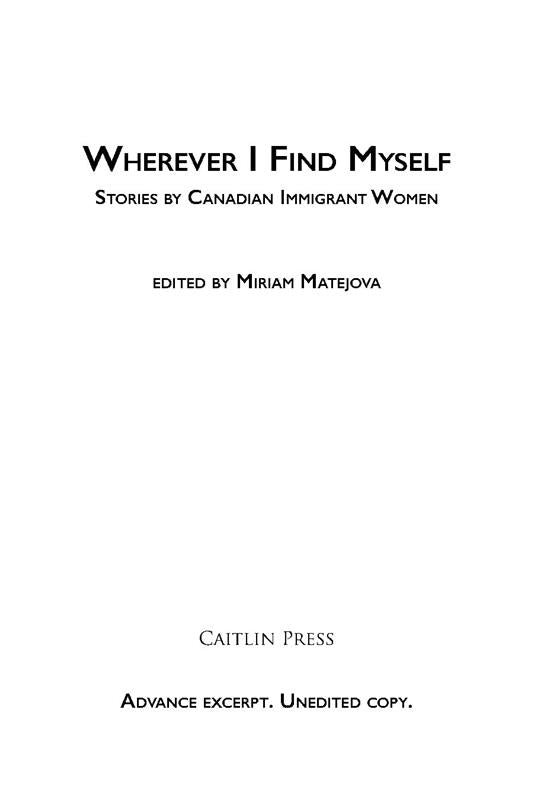 Wherever I Find Myself