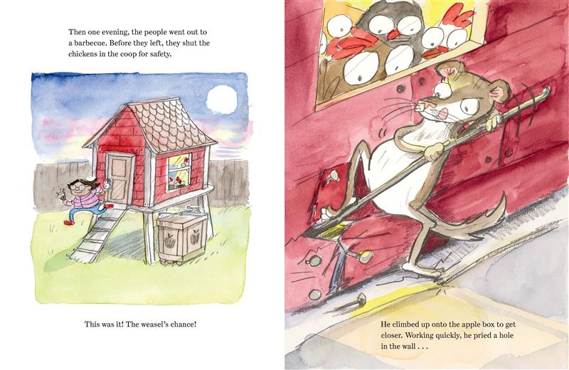 Lena the Chicken (But Really a Dinosaur!)