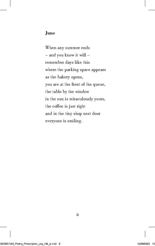 Poetry Prescription: Joy