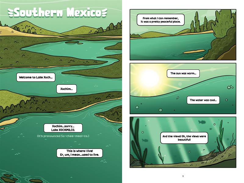 Max, a Little Axolotl #1 (An Original Graphic Novel)