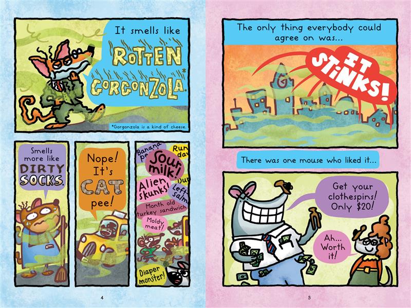 The Sewer Rat Stink: A Graphic Novel (Geronimo Stilton #1)