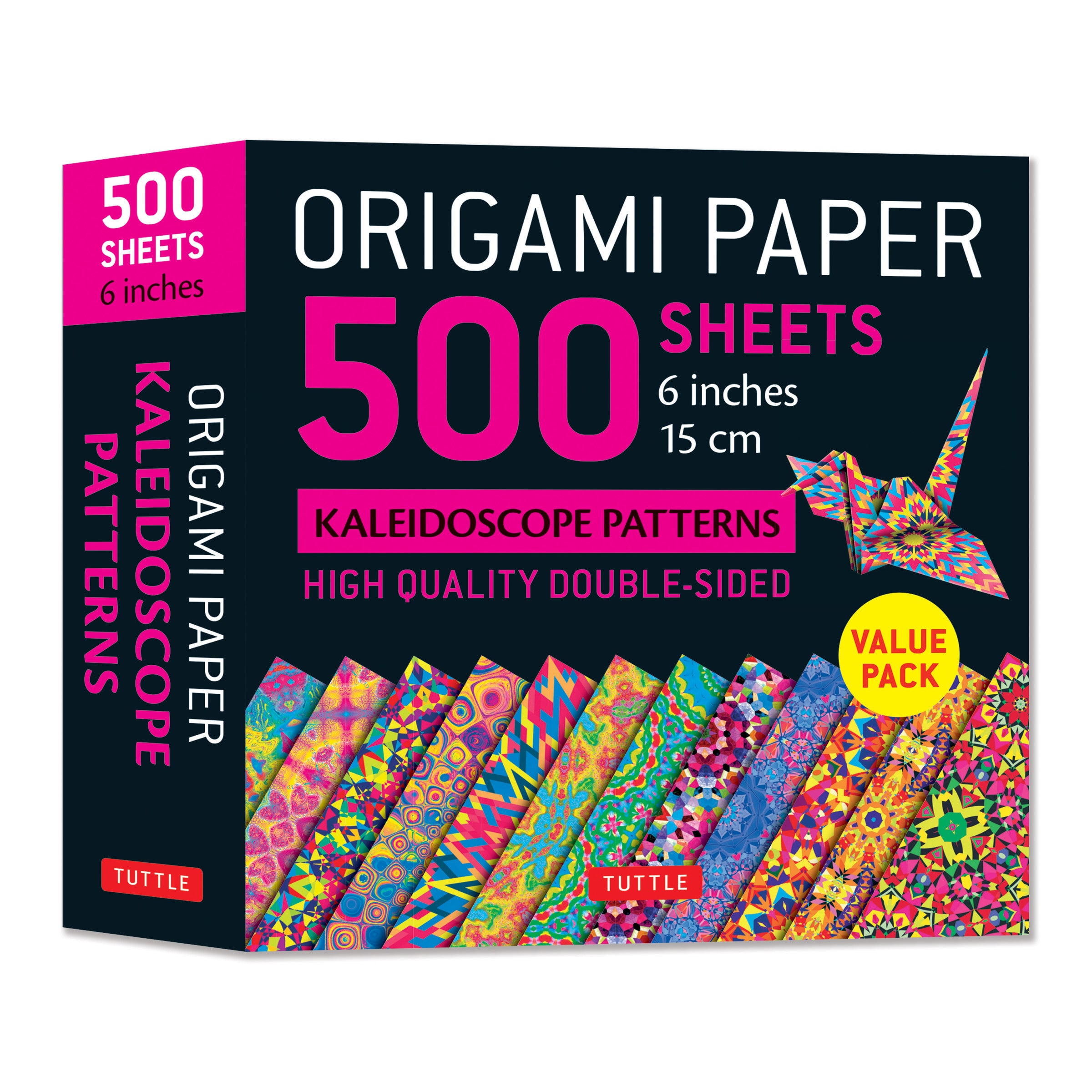 Origami Paper 500 sheets Kaleidoscope Patterns 6 (15 cm)